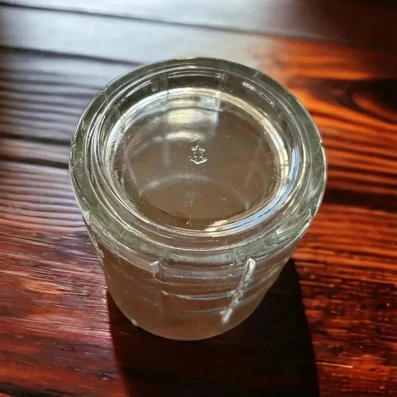 ANCHOR HOCKING Old Fashioned Tartan (Manchester) Plaid Pattern Clear 3 available - Picture 3 of 5